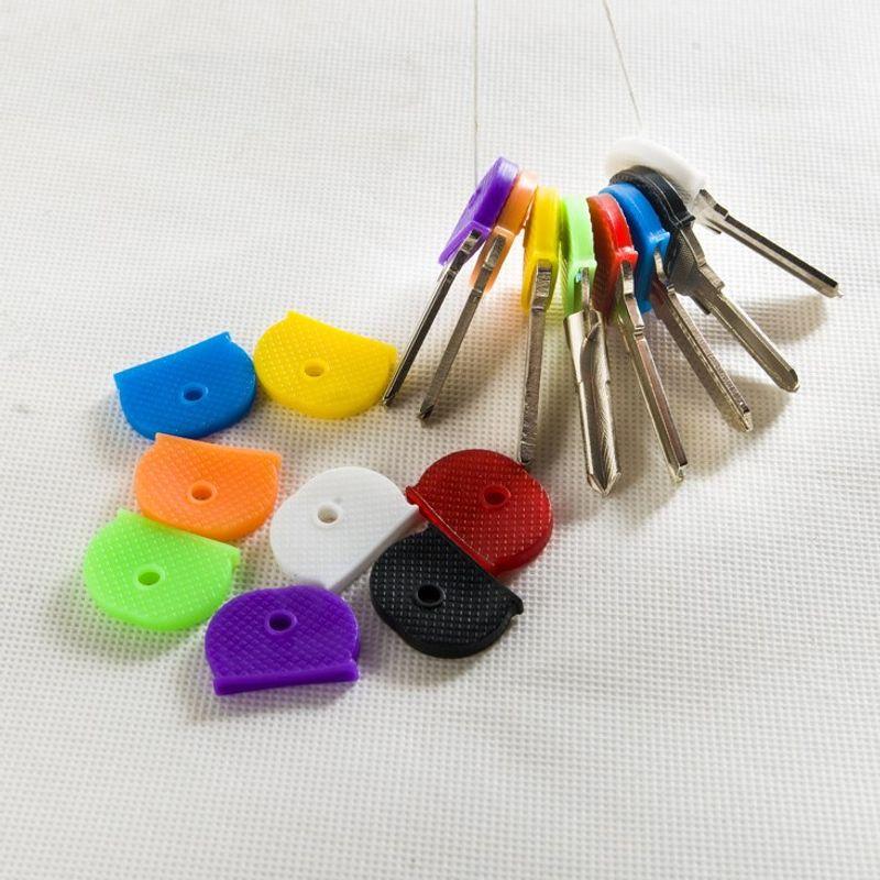 32Pc Schlüssel Kappe Tag Label Id Silikon Codierung Farbe Schlüssel Kennung Abdeckung Gemischte Farbe