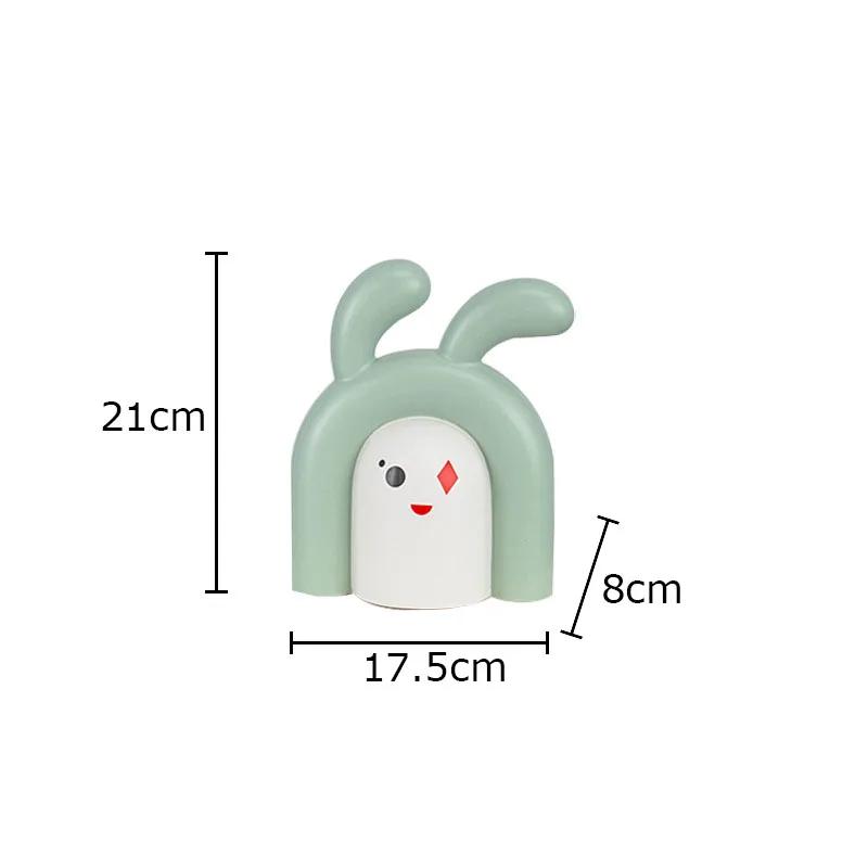 

Painted Poker Face Ceramic Vase Desk Decoration Artificial Flower Decorative Flowers Arrangement Vases Room Aesthetic Decor зелёный