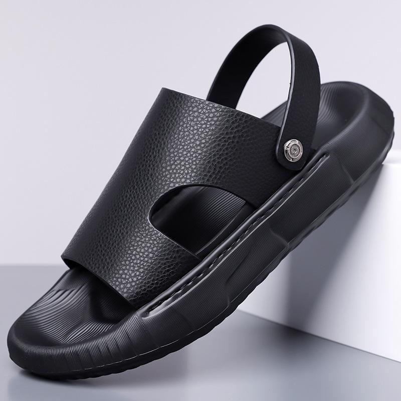 Fashion Summer 2025 New Casual Beach Shoes for Men Anti-slip and Wear-resistant Dual-purpose Slippers Shoes Man Fashion Casual Sandals
