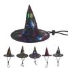 Halloween Small Dogs Hats Steel Ring Design Cute Fashionable Halloween Pet Party Hats for Medium Lar