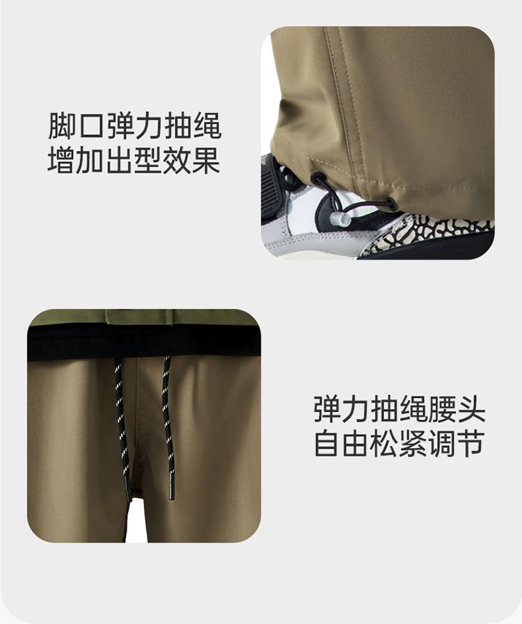 Exploring autumn and winter unisex woven pants, casual work pants for men