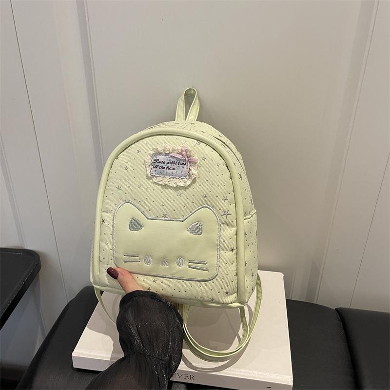 Schoolbag Cute Girl Cartoon Backpack Bag Women 1011 New Fashion High Sense Small Backpack Casual Student Bag