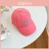Spring Summer Embroidered Letter Baseball Cap With Sun Protection And Breathable Waterresistant Fabric For Casual Style