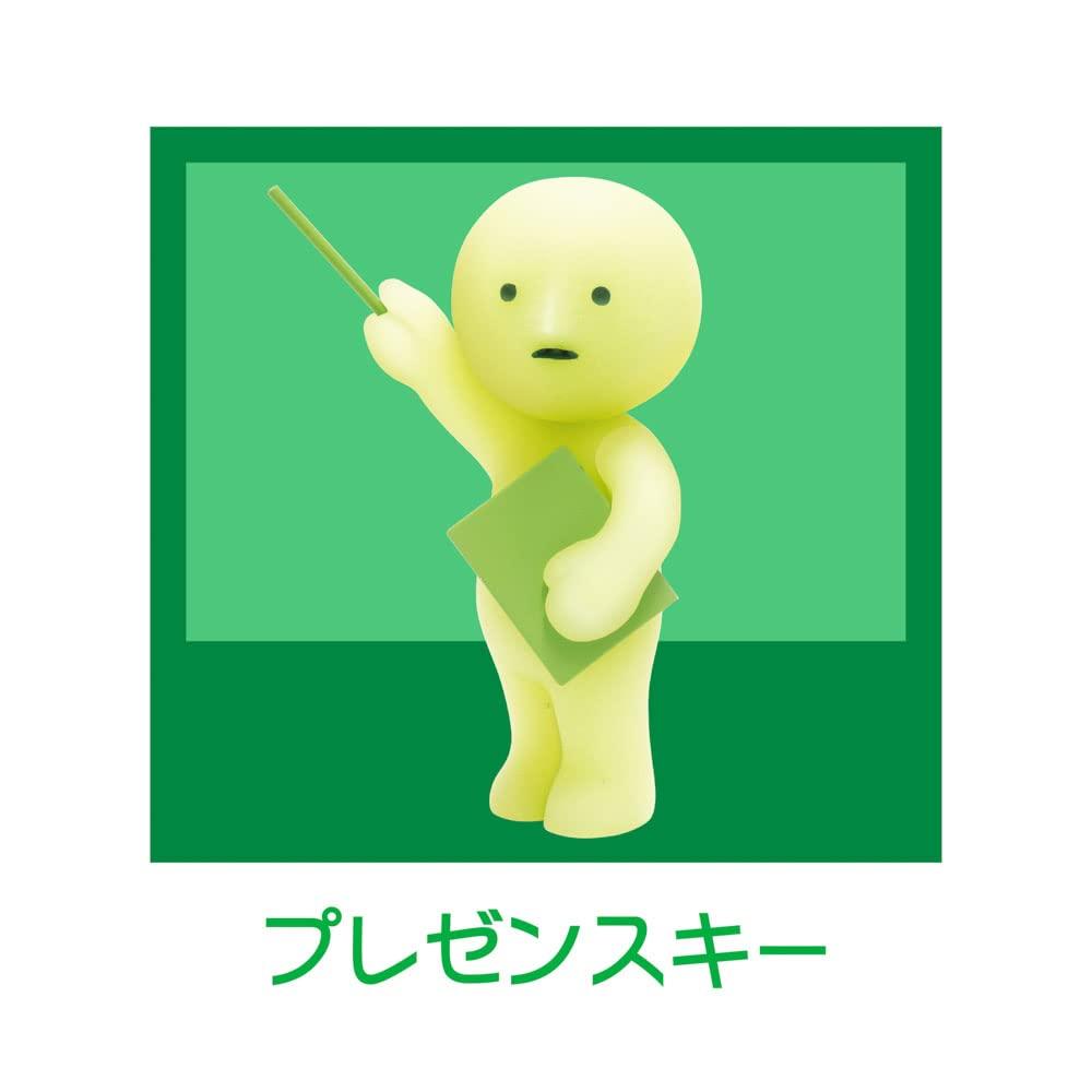 Dreams Glow-in-the-Dark Smiski @Work (Working In the Corner) 1BOX (12 Pieces) Figures, Luminous, SMI66401assort