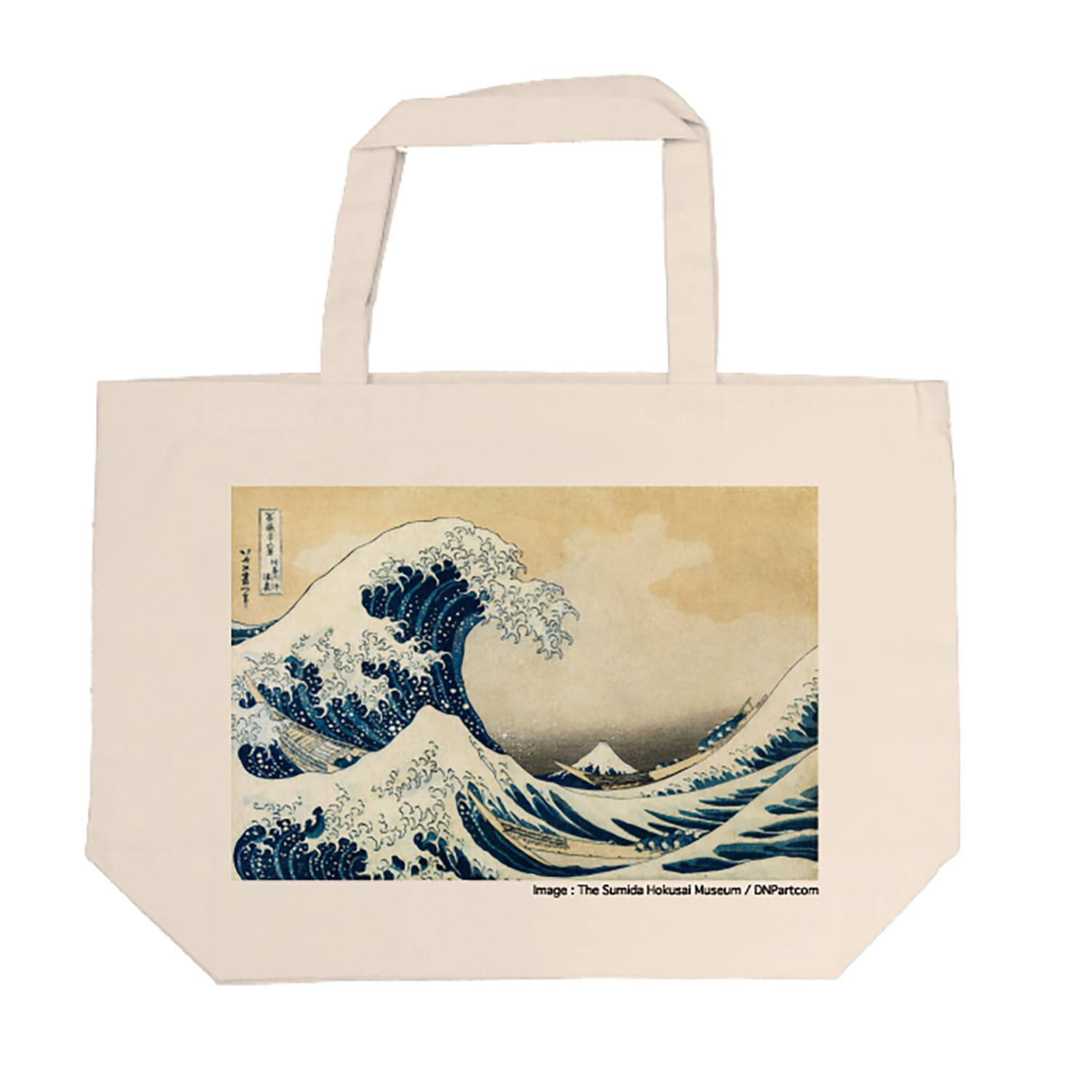 

Прочная Сумка-тоут Кацусики Хокусай Большая волна у Канагавы A3 Натуральный 5618