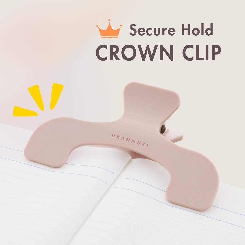 Sunstar Stationery Clip Diecut Ukanmuri Clip Peach Beige S3623335