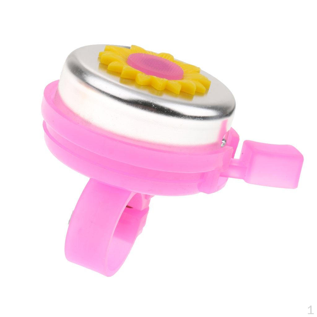 Shaped Kids Bike Bicycle Cycling Horn - Boys girls pink #A Pink