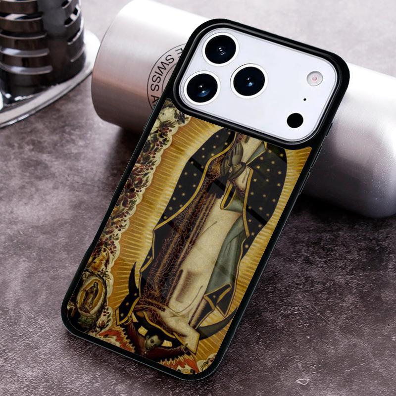 Guadalupe San Judas Phone Case for iPhone 17 16 15 Pro Max Air 14 13 12 11 Plus Shockproof Cover