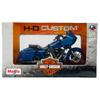 Maisto 1/18 Scale Harley-Davidson 2022 CVO Road Glide Blue Diecast Car/Motorcycle Finished Model 39360 (20-22938)