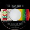 7-tums Skiva KINGSTON TRIO Yes I Can Feel It Stay Awhile 31790 DECCA US CountryFolk Begagnad
