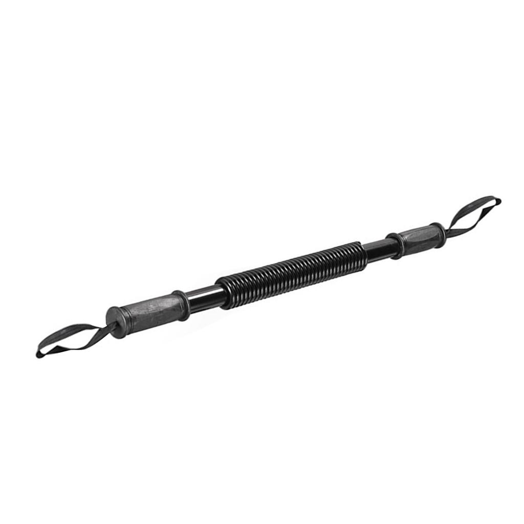 Power Twister Bar Carbon Steel Classic Black 44lb Resistance Heavy Duty Arm Builder for Shoulders