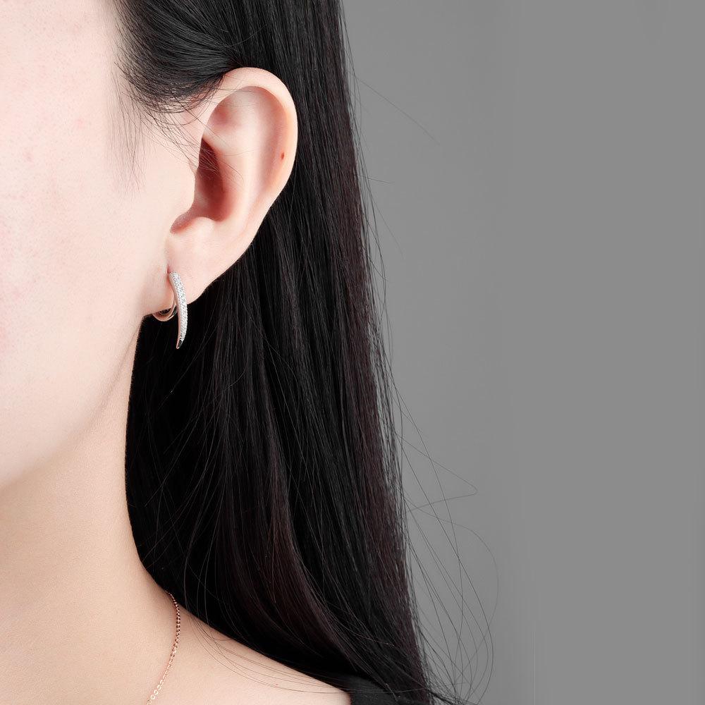 Lindon – boucles d'oreilles en alliage de cuivre et Zircon, boucles d'oreilles pendantes pour femmes, cadeaux de fête de mariage