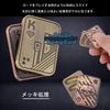 Pureseek Fidget Toy Fidget Slider Hand Spinner Stress Relief Fiddler Cube (Gold, Gold)