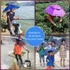 Foldable UV Protection Sunscreen Umbrella Caps Breathable Fishing Parasol Hats