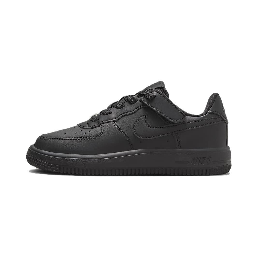 (PS) Nike Force 1 Low EasyOn  Triple Black  Kids  FN0237-001 EU 35