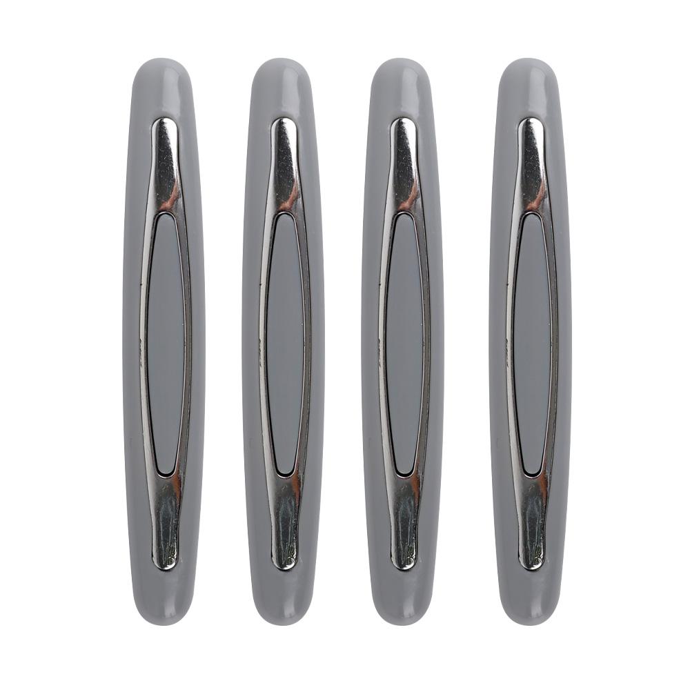 

4 шт., противоударные полосы для дверей автомобиля, универсальные автоматические защитные полосы для кромок кузова, антицарапины, самоклеящиеся наклейки для автомобиля из АБС-пластика