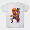 Asian Size Cotton Unisex Tshirt Print T-shirt Retro Charles Barkley T-shirt No-Cut Print Regular Fit