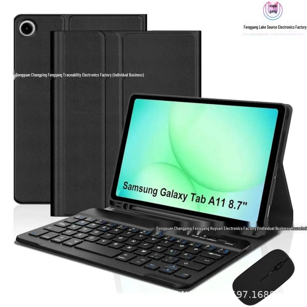 Samsung Galaxy Tab A11 Protective Case with Bluetooth Keyboard & Pen Slot, 8.7-Inch (SM-X135)