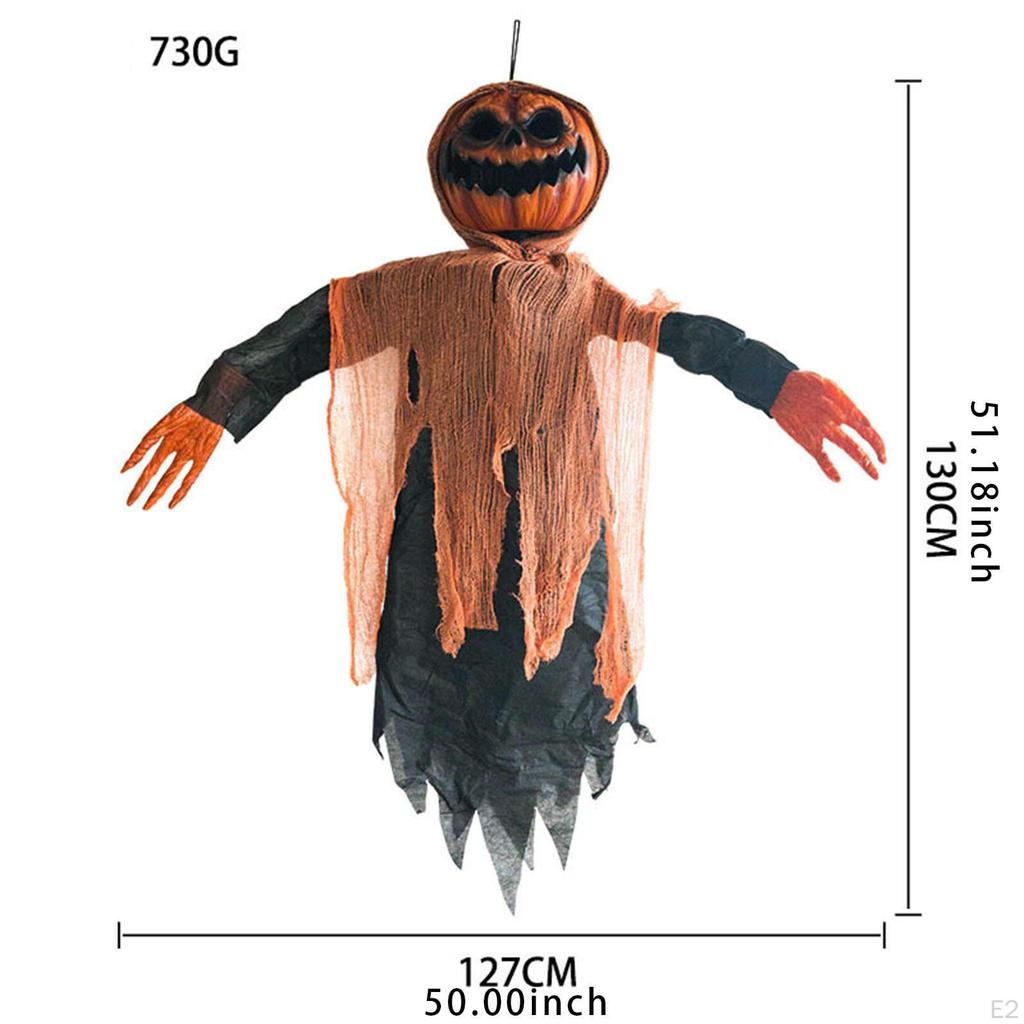 Halloween Kürbis Hängender Geist Schädel