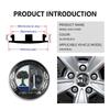 UMEG7 4pcs Car Wheel Center Caps Hubcap Cover Auto Accessories For AMG Mercedes Benz B-CLASS C-CLASS GLC GLE GLK W190 W201 C180 C200