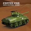 Non-Toxic M4A3 Medium Tank Building Blocks T34/76 Armored Cars Bricks Model Ww2 Classic Military Toys Adult Children Kids Christmas Gifts Diy