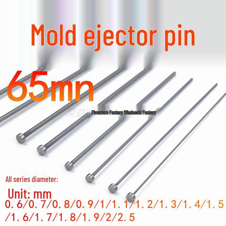 

Mold Ejector Pins & Rods 65Mn, Sizes: 0.6 to 1.9 4x250 (20 pieces)