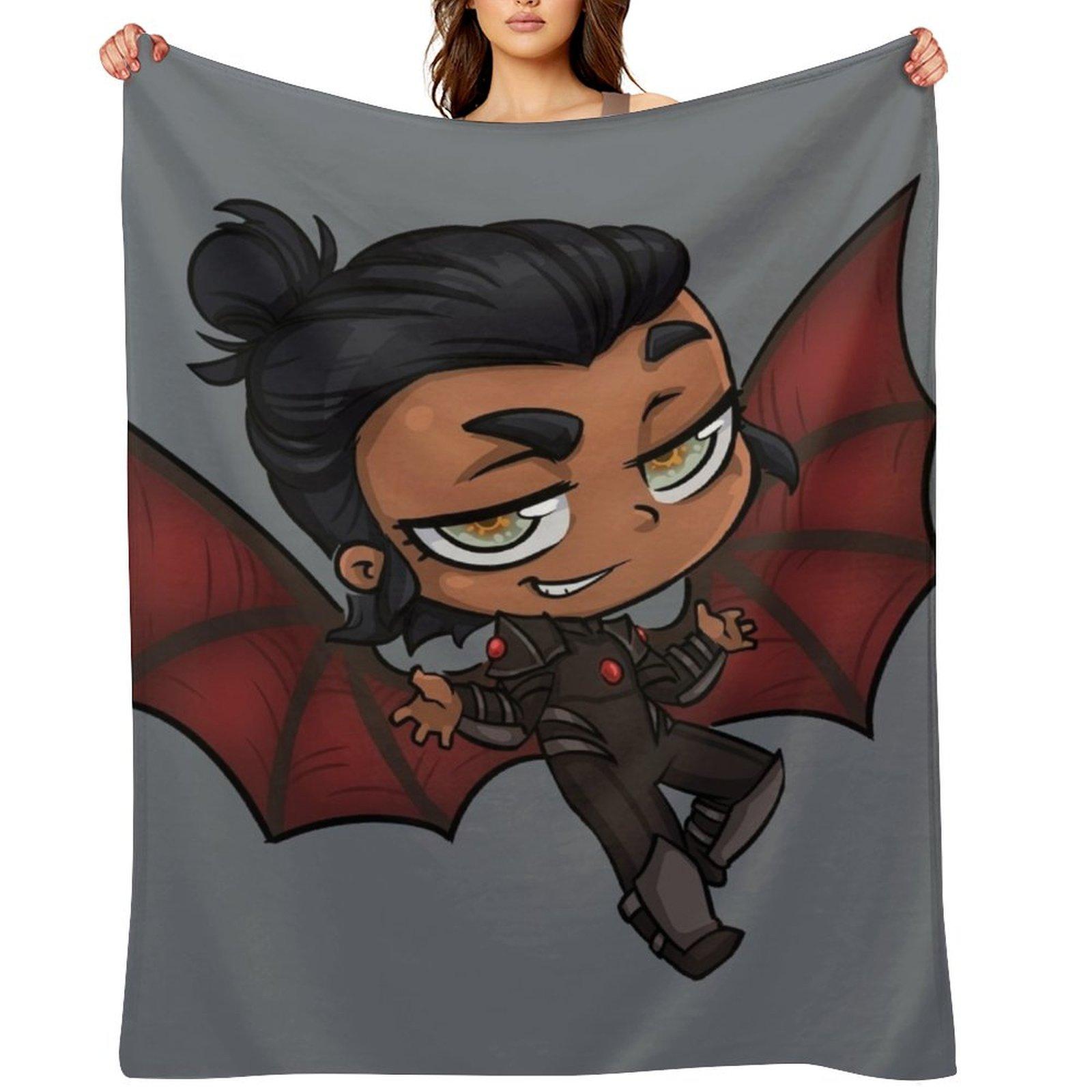 Плед с кассианским чиби Туристический Многоцелевой Пикник Клетка на диване Пледы 30x40in