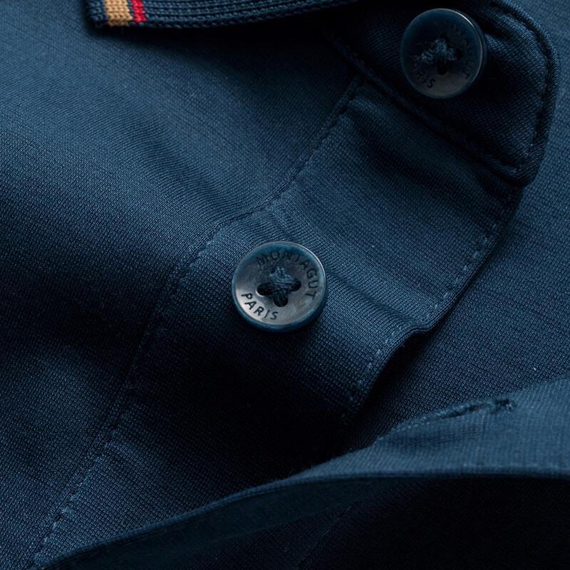 Montagut Breathable Silk Short Sleeve Polo Shirt
