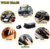 Auto Leather Cleaning Brush Set Genuine Horsehair Detailing Brush Car Detail Clean Tools for Car Leather Fabrics Carpets Etc