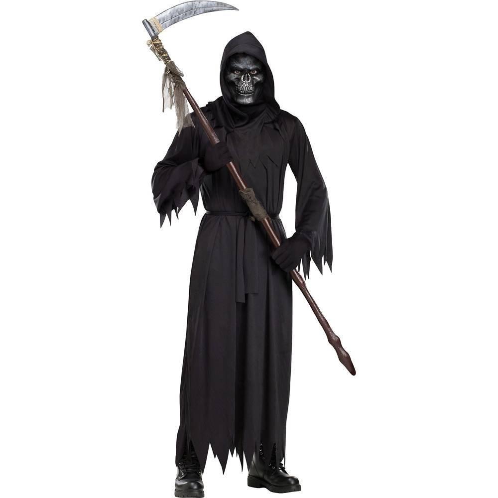 Demon of Doom Costume Adult Devil Costume for Halloween One Size - -