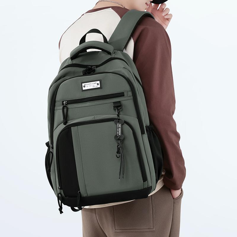Large Capacity Laptop Backpack Multi-Purpose Workwear Style Traveling Computer Backpack