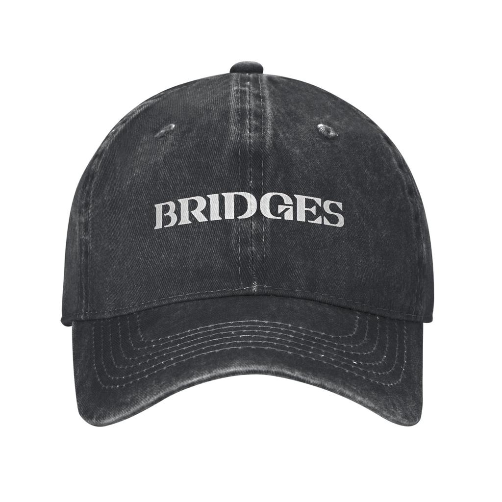 Logo Bridges Death Stranding Cappellino da Baseball Denim Usurato Retrò Cappello Snapback Stile Unisex Attività all'Aperto Cappelli Regolabili