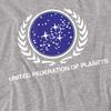 STAR TREK Unisex Erwachsenen United Federation Logo T-Shirt