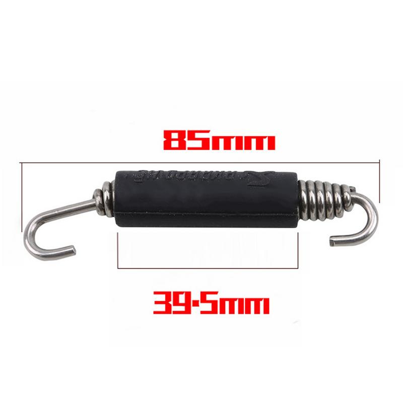 2 Pieces Exhaust Pipe Spring Hook Motorcycle Stainless Steel Spring Hooks For Exhaust Pipe Motorbike Repair Parts Accessories