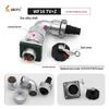 Weipu WF162 Winkel-Luftfahrtstecker, Stecker-Buchse, 10-polig, Wasserdicht, TV/Z-Quadrat-Stecker.