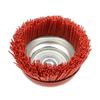 1PC 100mm M14 Cup Nylon Abrasive Brush Wheel P80 Pile Polymer Abrasive Grinder Tool 3" 4" 5"