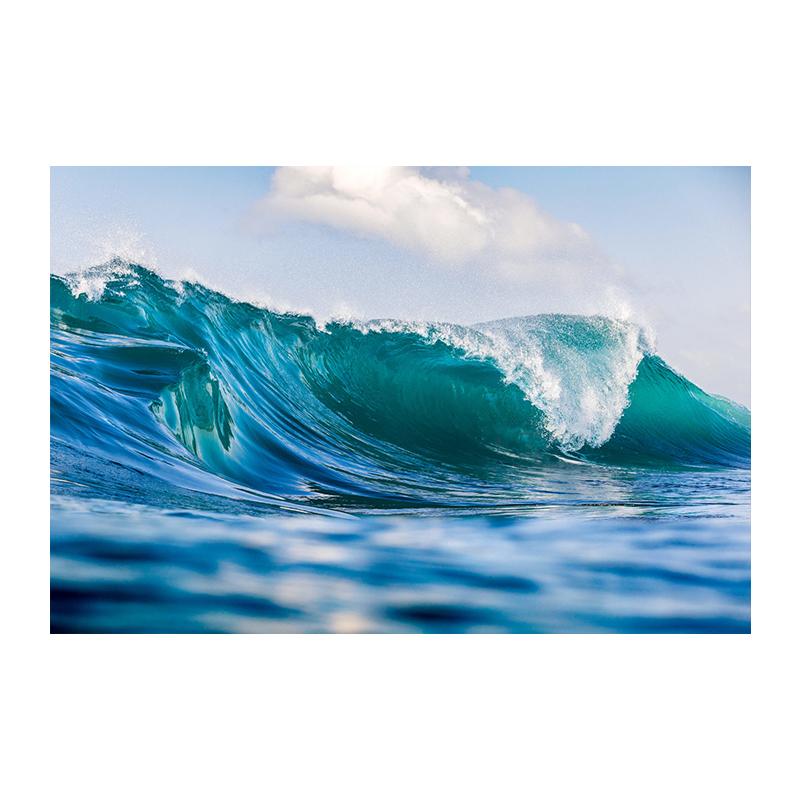 

Океан Гигантские волны Пейзаж Плакат Современный Синий Вид на море Настенная Живопись Холст Картина Печать Гостиная Домашний Декор Картина Прибой Cuadros 70x100cm No Framed