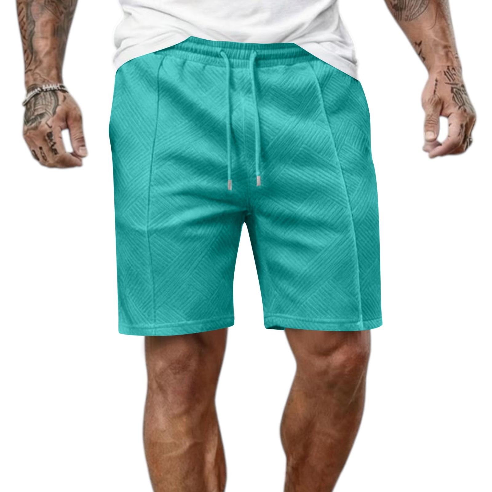 

Men s Summer Casual Breathable Knit Cropped Pants XL