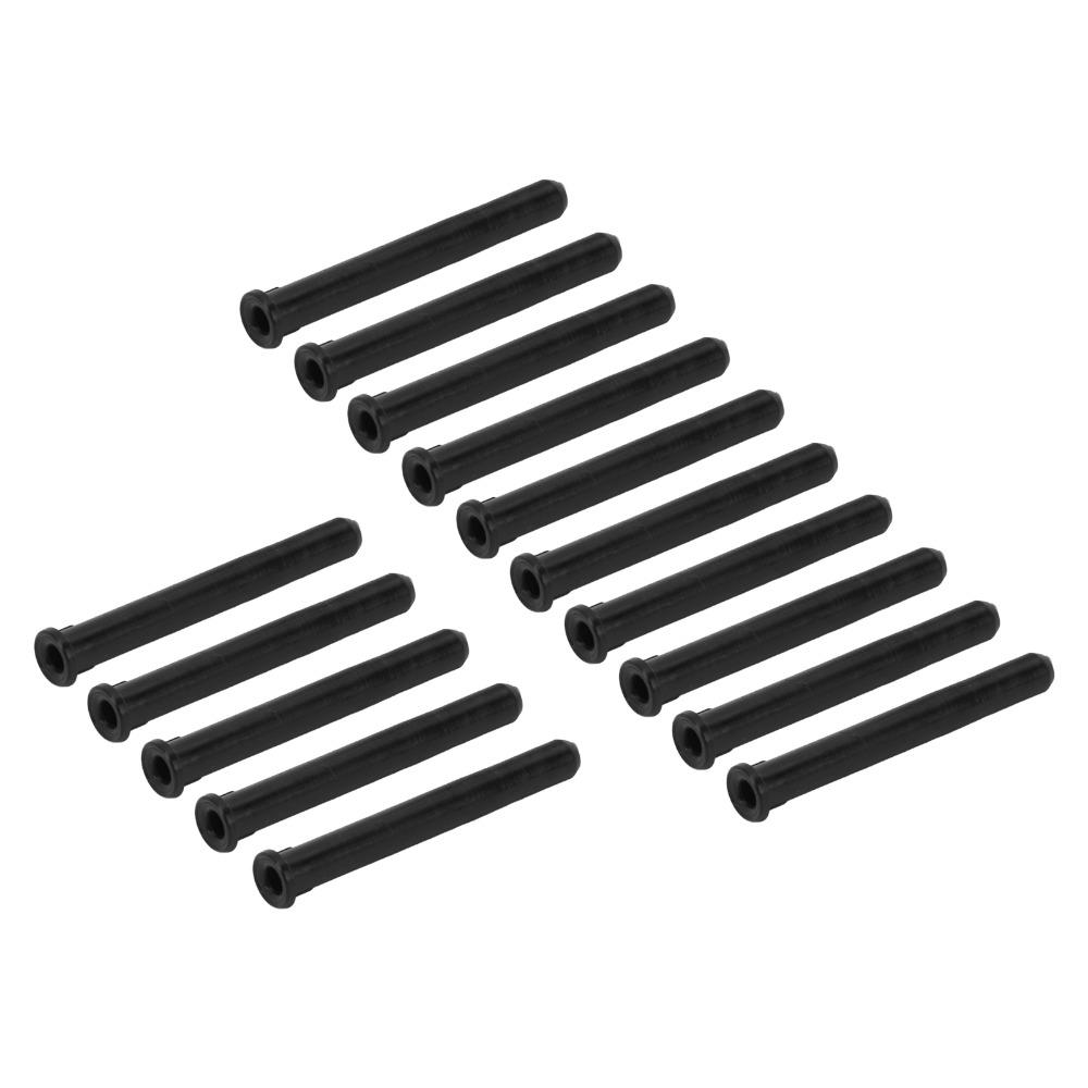 15PCS Nylon Tennis Racket Wire Protection Tube Tennis Racket Grommets Parts Sports Gear Maintenance