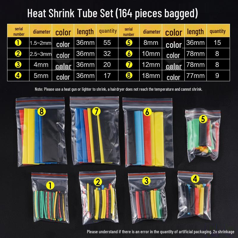 Waterproof Colored Insulating Heat Shrink Tube for Wire and Cable Repair
