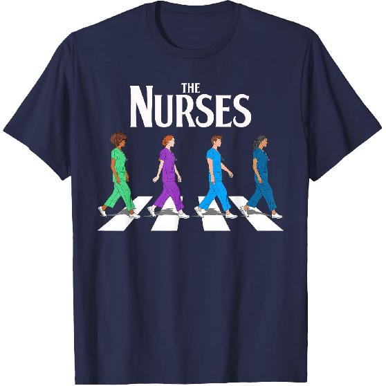 Retro Nurse Gifts Nurse Week Gifts Men Women Funny Nurse T-Shirt