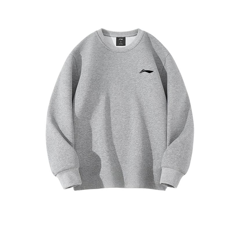 Li Ning Sweatshirts Men's Crew Neck Moderate Regular AWDTC73-2