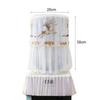 2Pcs/Set Dustproof Bucket Sleeve Lace Embroidered Printed Barrel Dust Cover Water Dispenser Cover