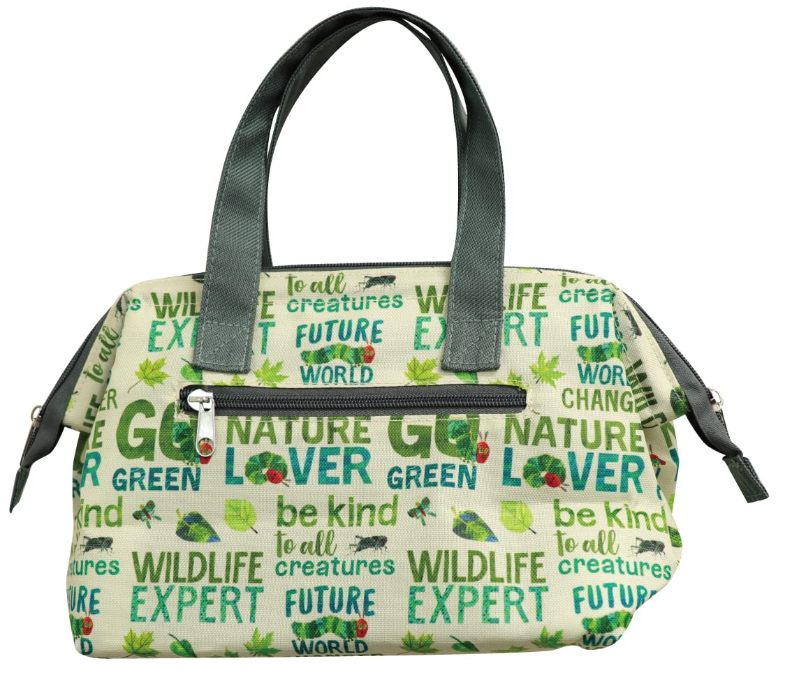 

J s Planning Insulated Wire Lunch Bag, Green