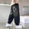 Boys' Pants Retro Children's Jeans Casual Trendy and Loose Pants
