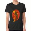 T-shirt en coton pour femme Poisson Koi, Impression de qualité en coton premium, Durable et longue durée, Décontracté et tendance. Conception d'art de poisson carpe japonaise, Unique