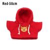 Cartoon Doll Tops Overalls Hoodie Mini Knit Sweater Toys Stuffed Animal Doll Clothes For 30/40/50 CM Plush Toy Clothes Accessory