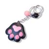 Luminous Sounding Cat Paw Keychain Bell Doll Ornament