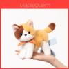 Giocattolo per Gatti con Fiocco in Peluche Corto per Regalo di Compleanno per Bambini e Decorazione da Collezione
