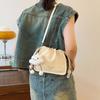 Bag Korean High Value Bucket Bag Summer New Niche Design One Shoulder Crossbody Bag Women's Pleated Bag